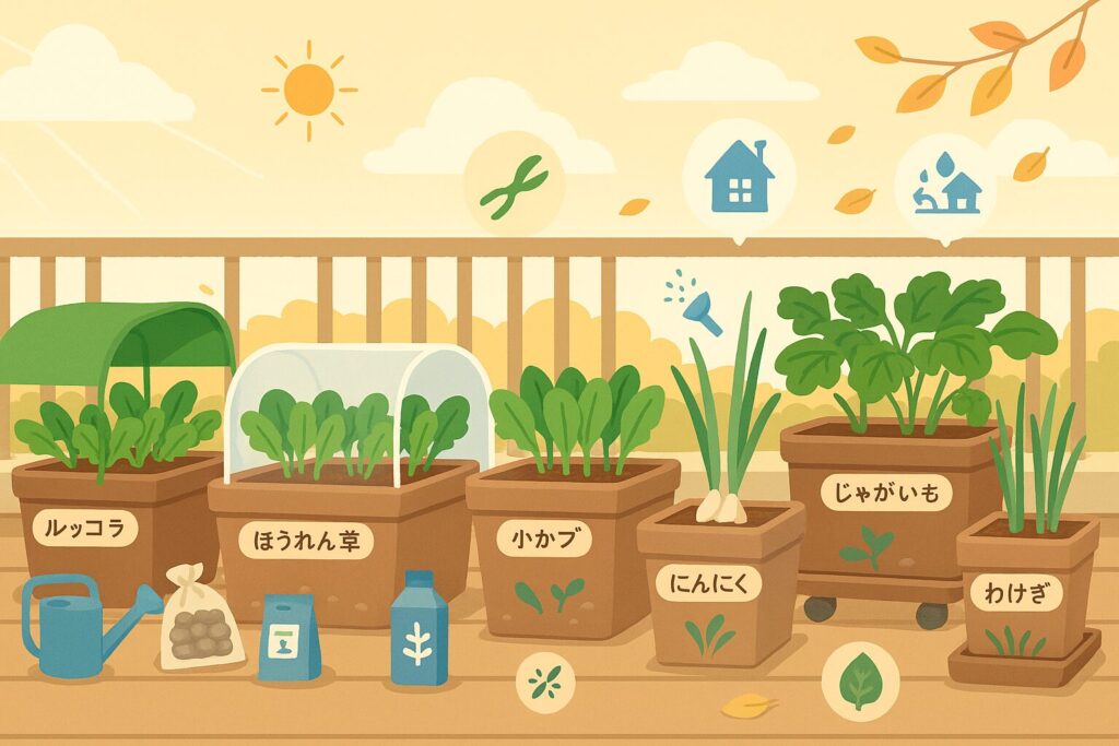 家庭菜園 9月に植える野菜とプランター入門ガイド 基本とコツ