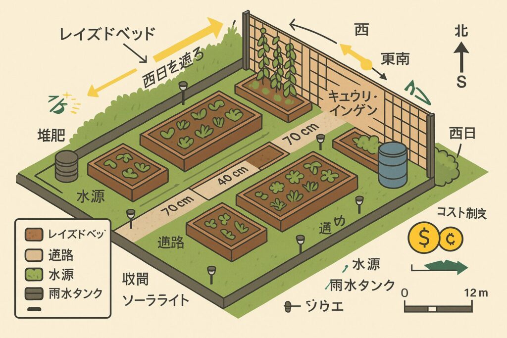 家庭菜園 デザイン 例で差をつける小庭レイアウト完全ガイド