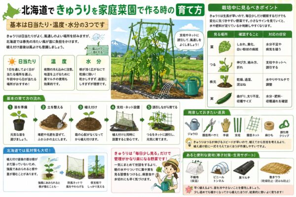 2026年夏、家庭菜園の勝敗を分ける「きゅうりの摘芯」新常識。収穫量を3倍にするプロの技法とは？